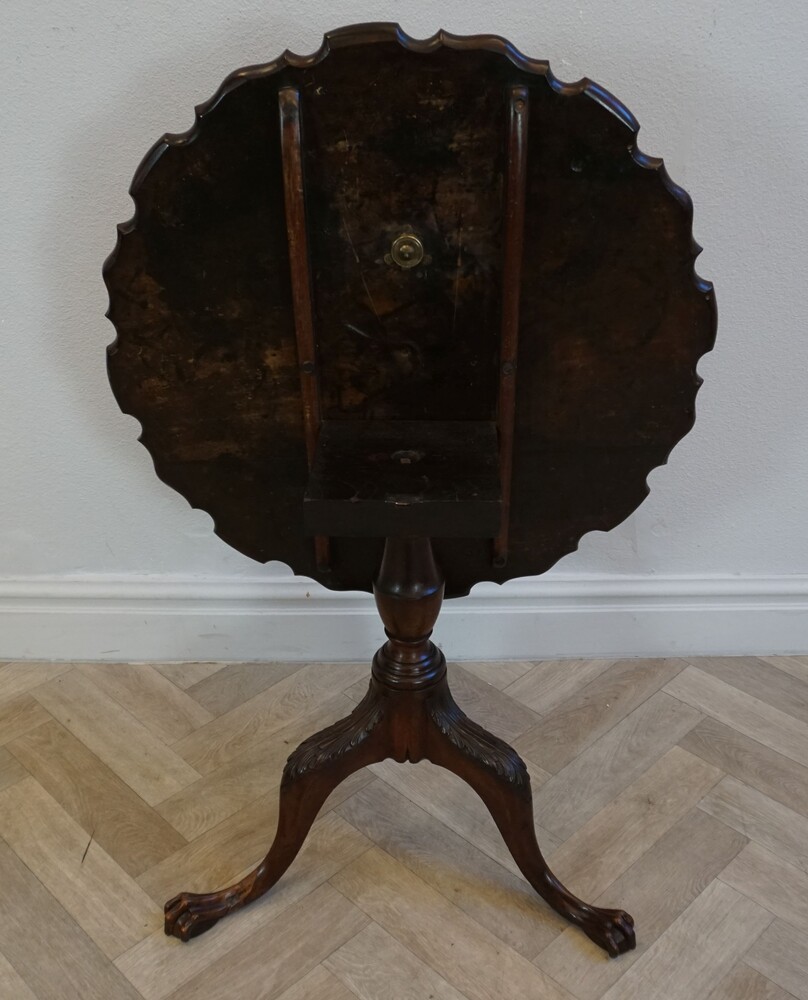 18th century piecrust tilt-top tableSOLD