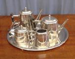 five piece Art Deco tea setSOLD