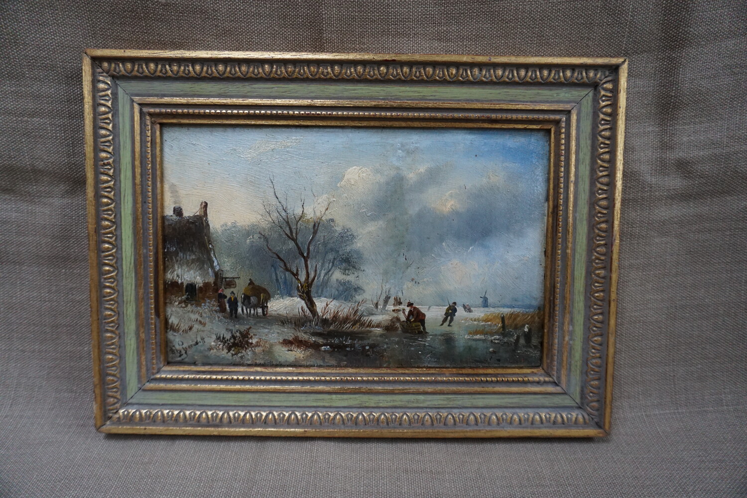 A.J. van Prooijen winter sceneSOLD