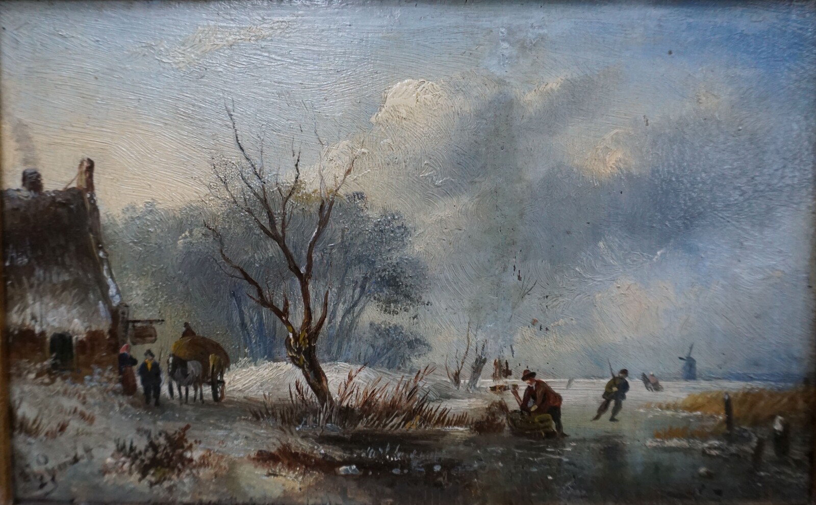 A.J. van Prooijen winter sceneSOLD