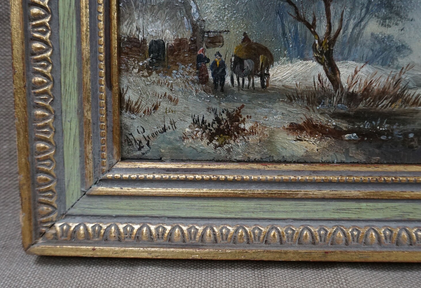 A.J. van Prooijen winter sceneSOLD