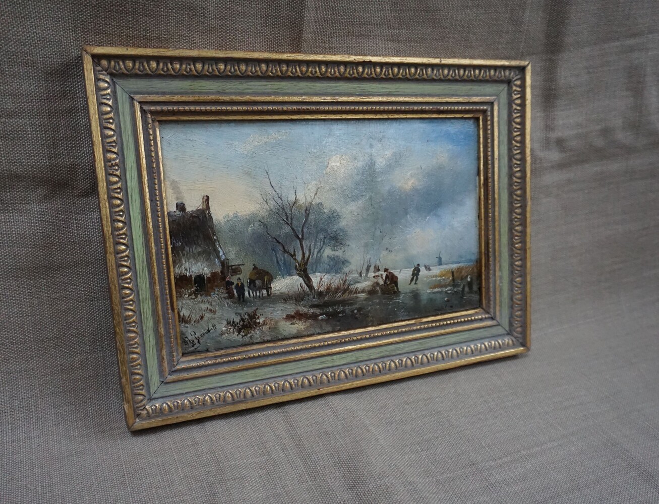 A.J. van Prooijen winter sceneSOLD