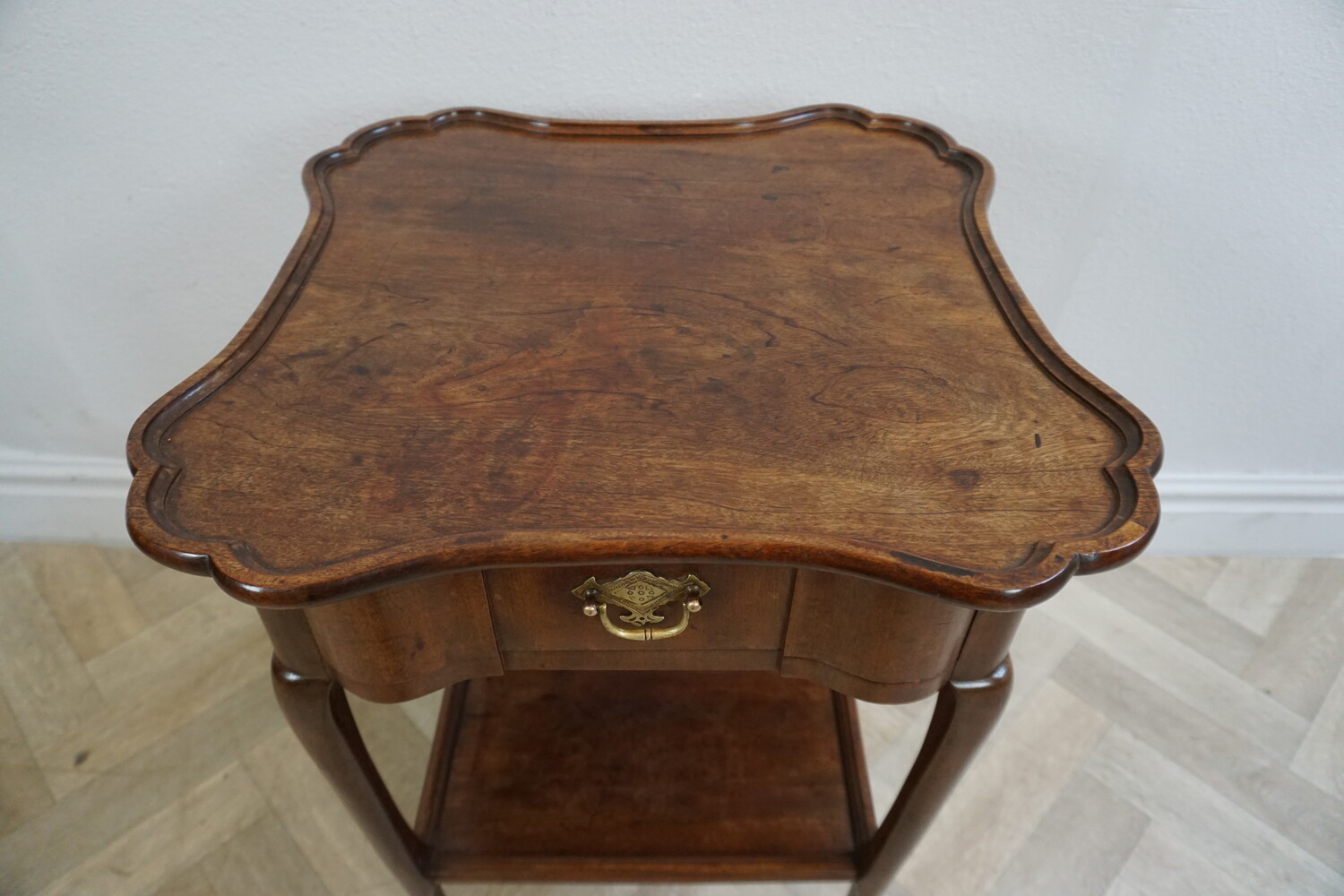 Dutch mahogany side table