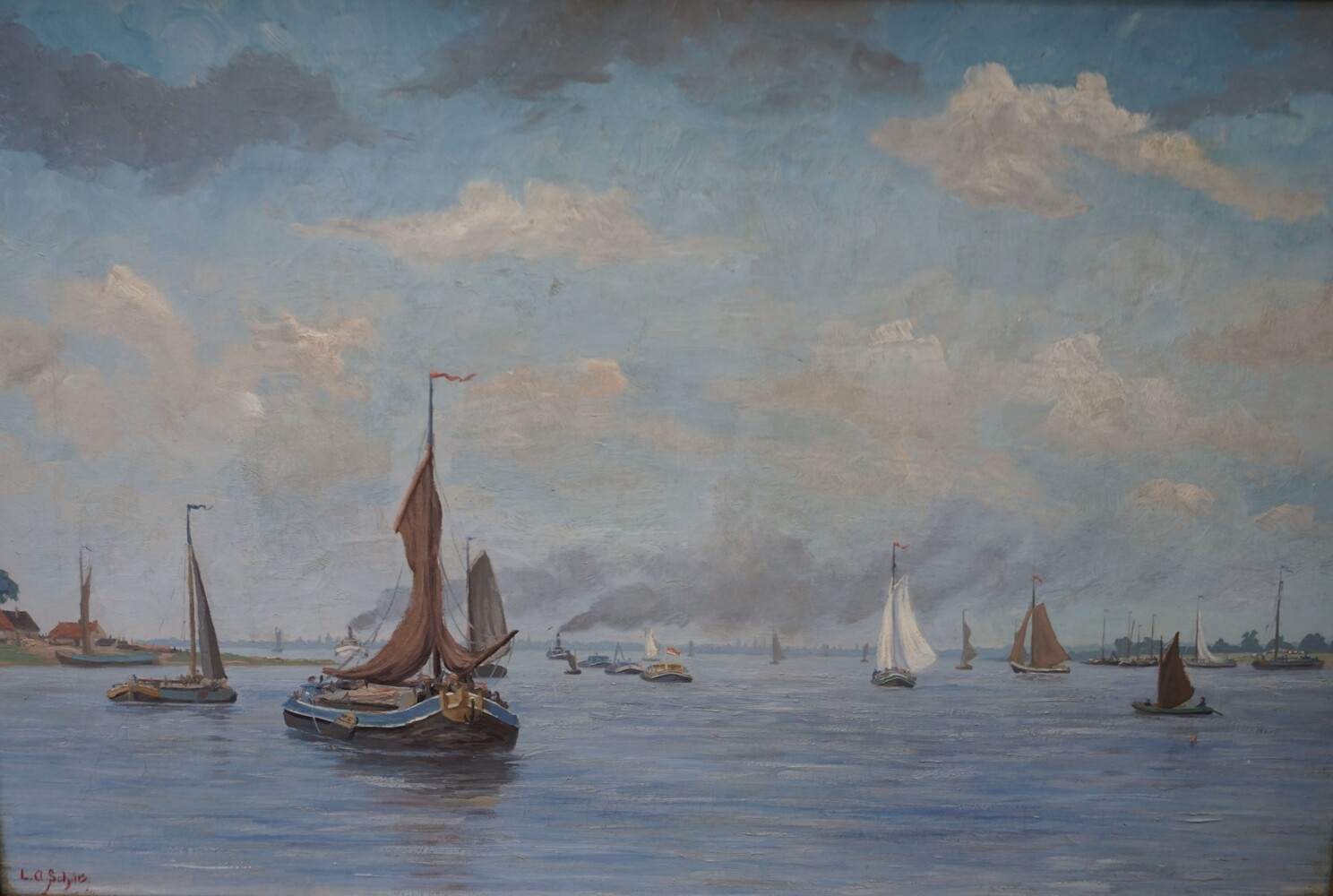 Dutch marine scene