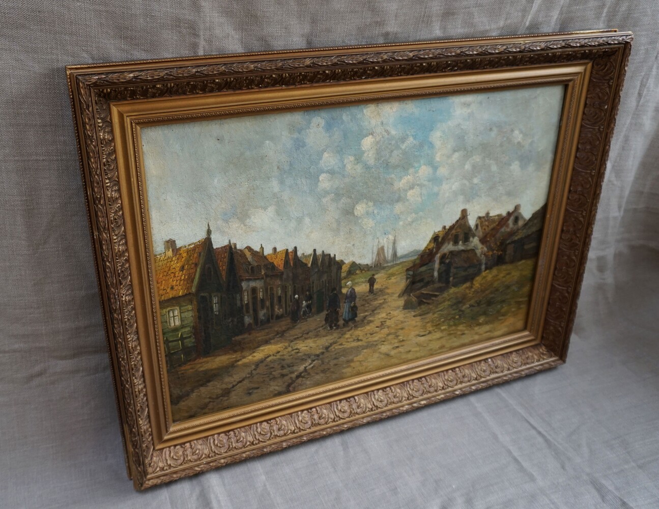 Dutch village scene