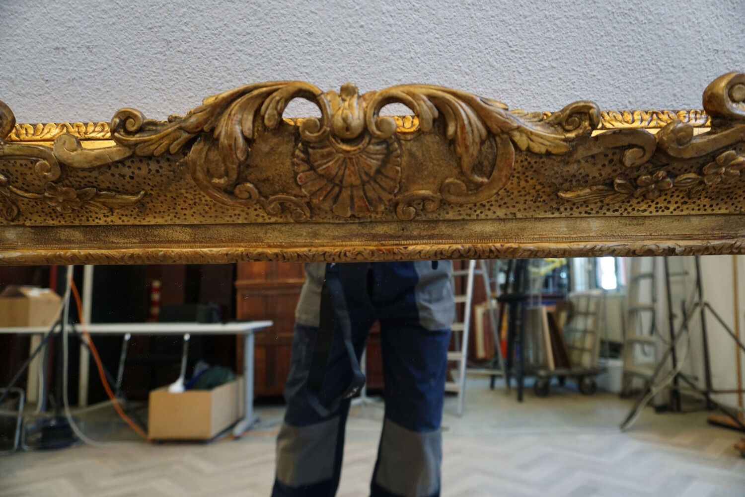 French gilt mirrorSOLD