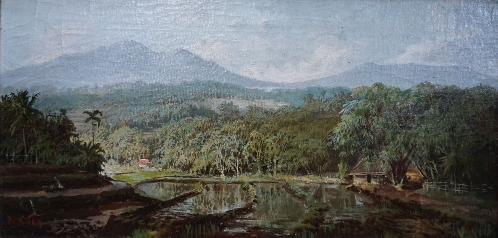 Indonesian landscape SOLD