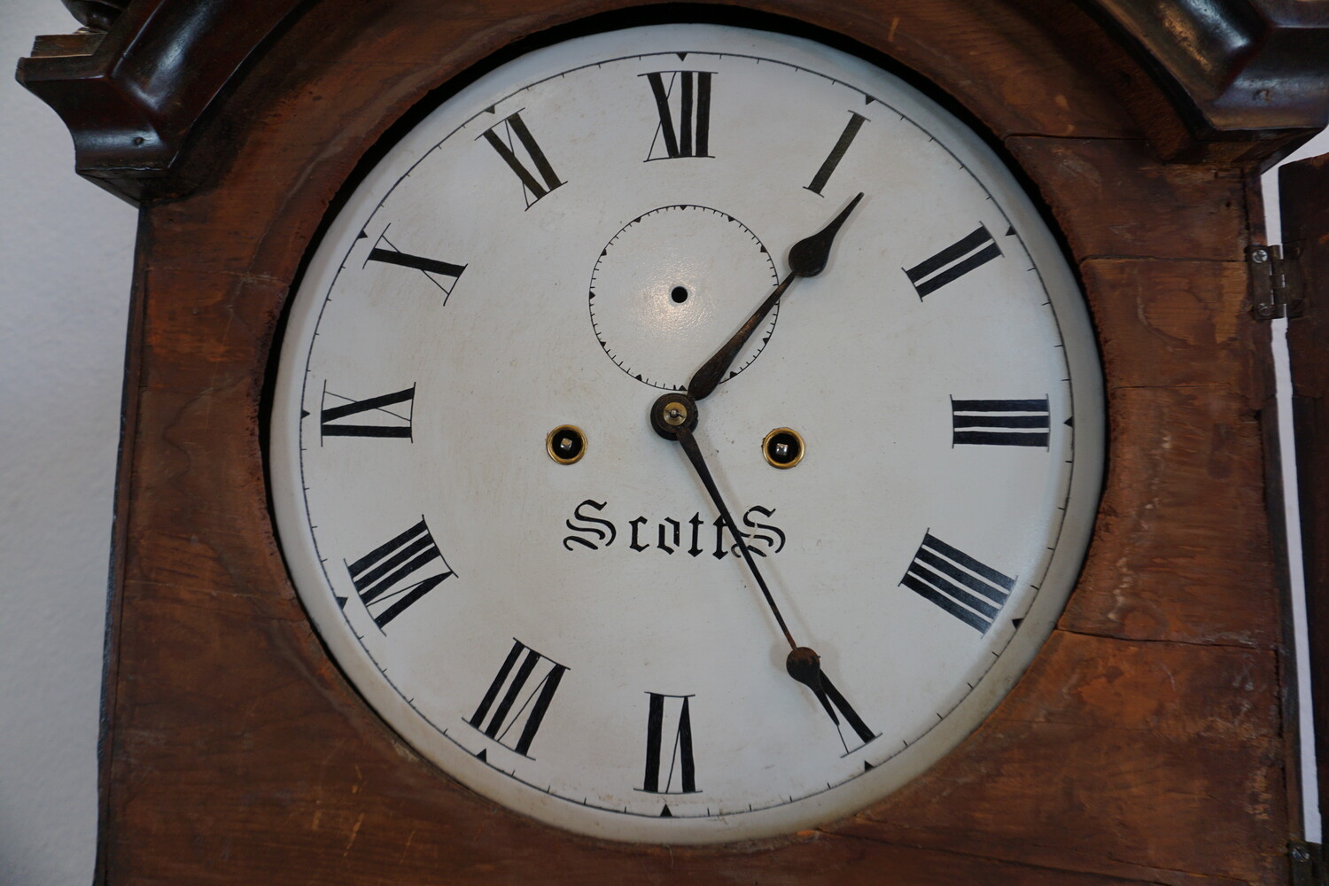 Irish longcase clockSOLD