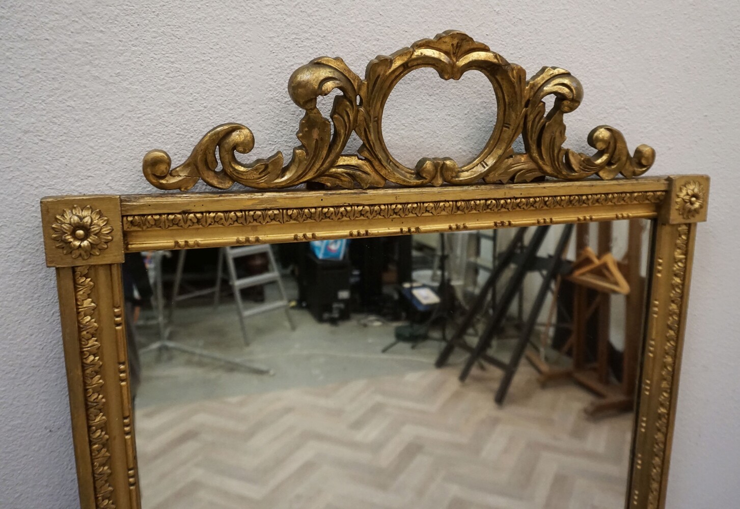 Louis  XVI Gilt mirrorSOLD