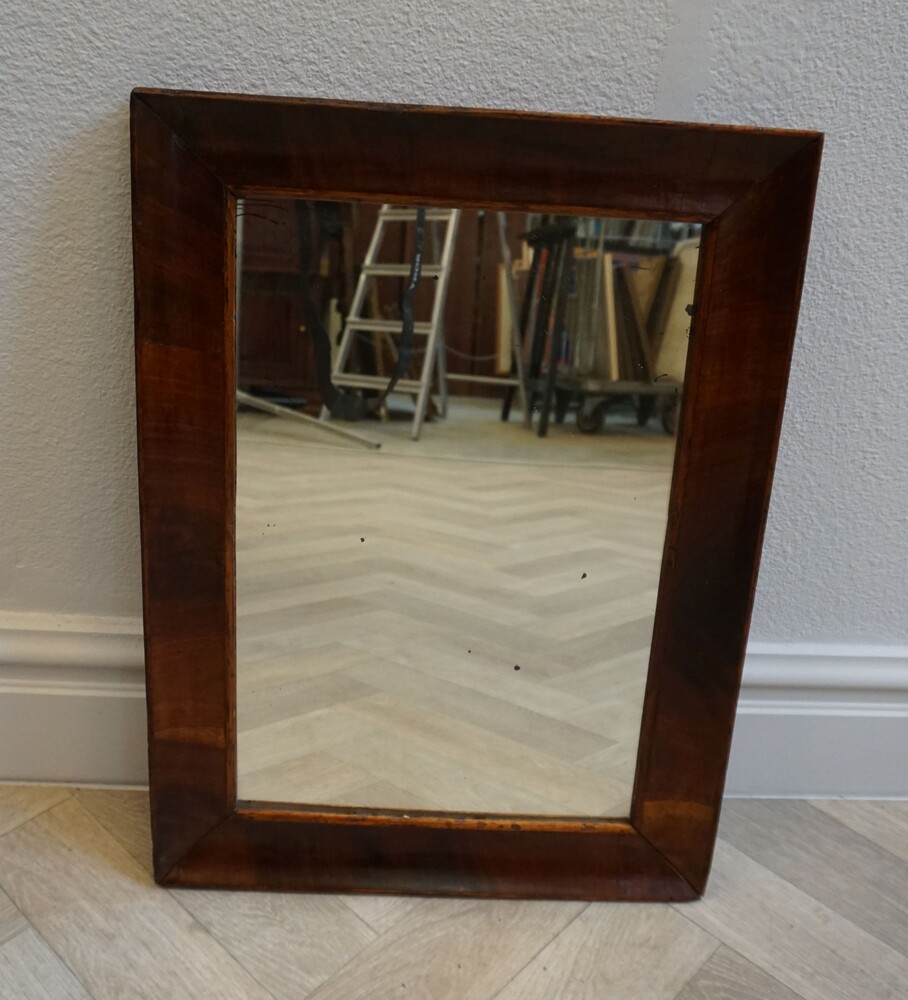 Mahogany mirror