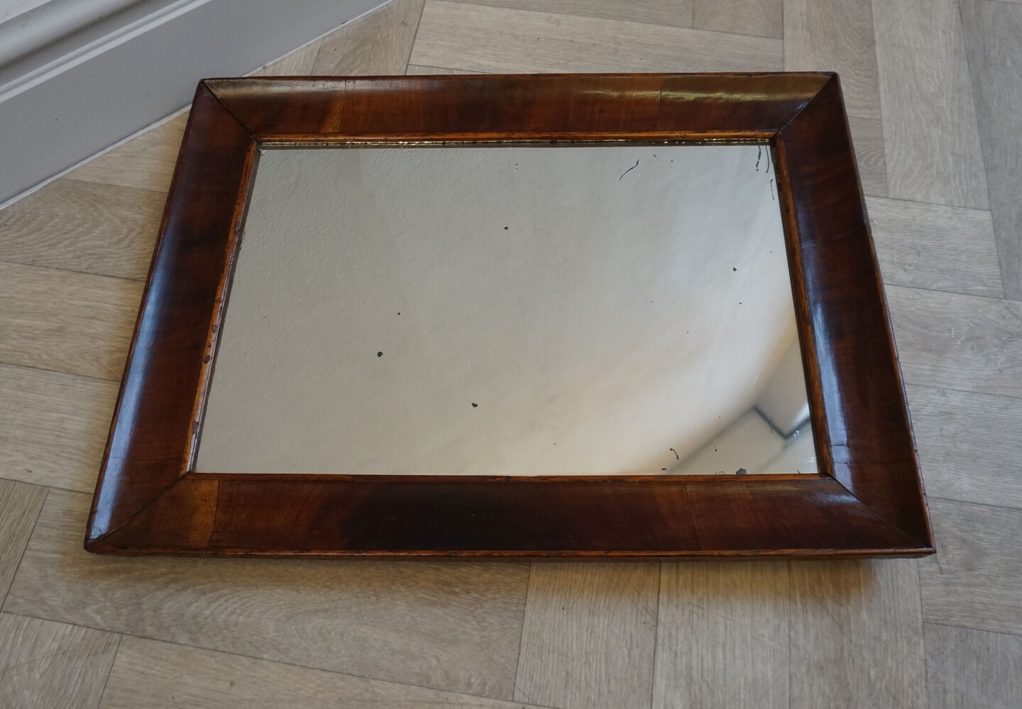 Mahogany mirror