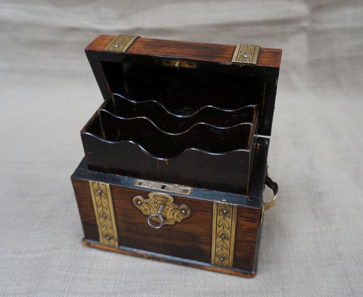 Rosewood cigarette box