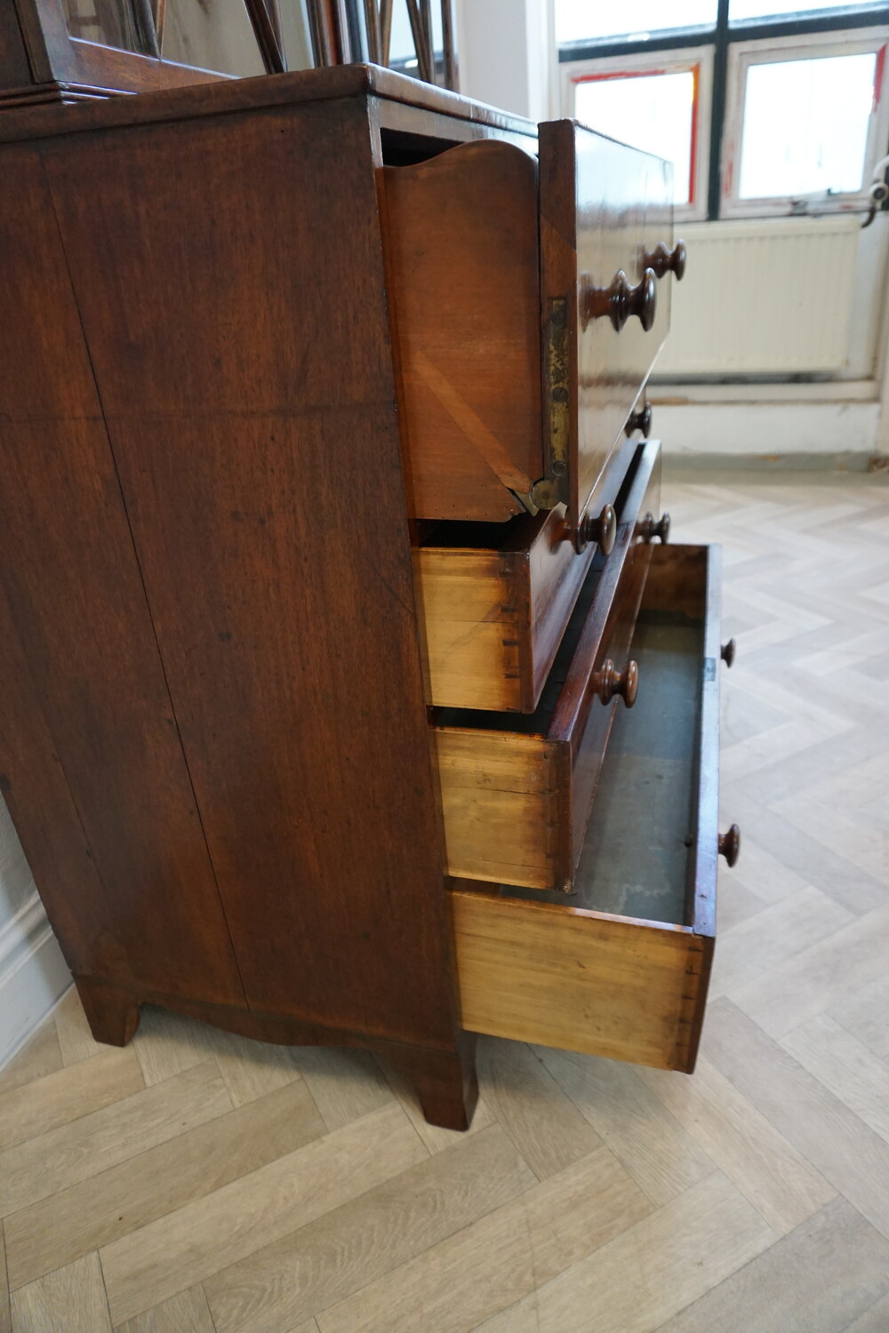 Secretaire bookcaseSOLD