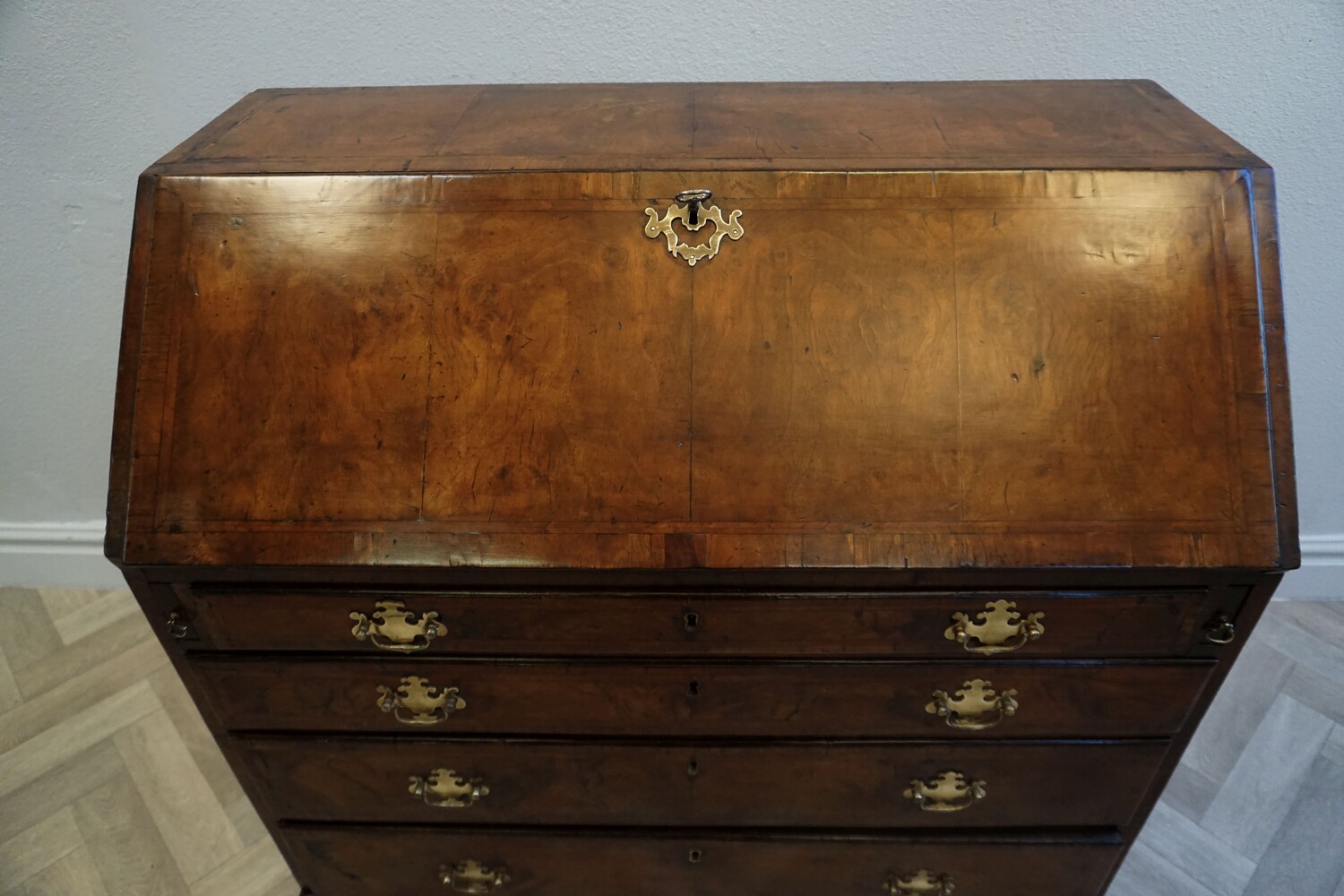 Walnut bureau 18th centurySOLD