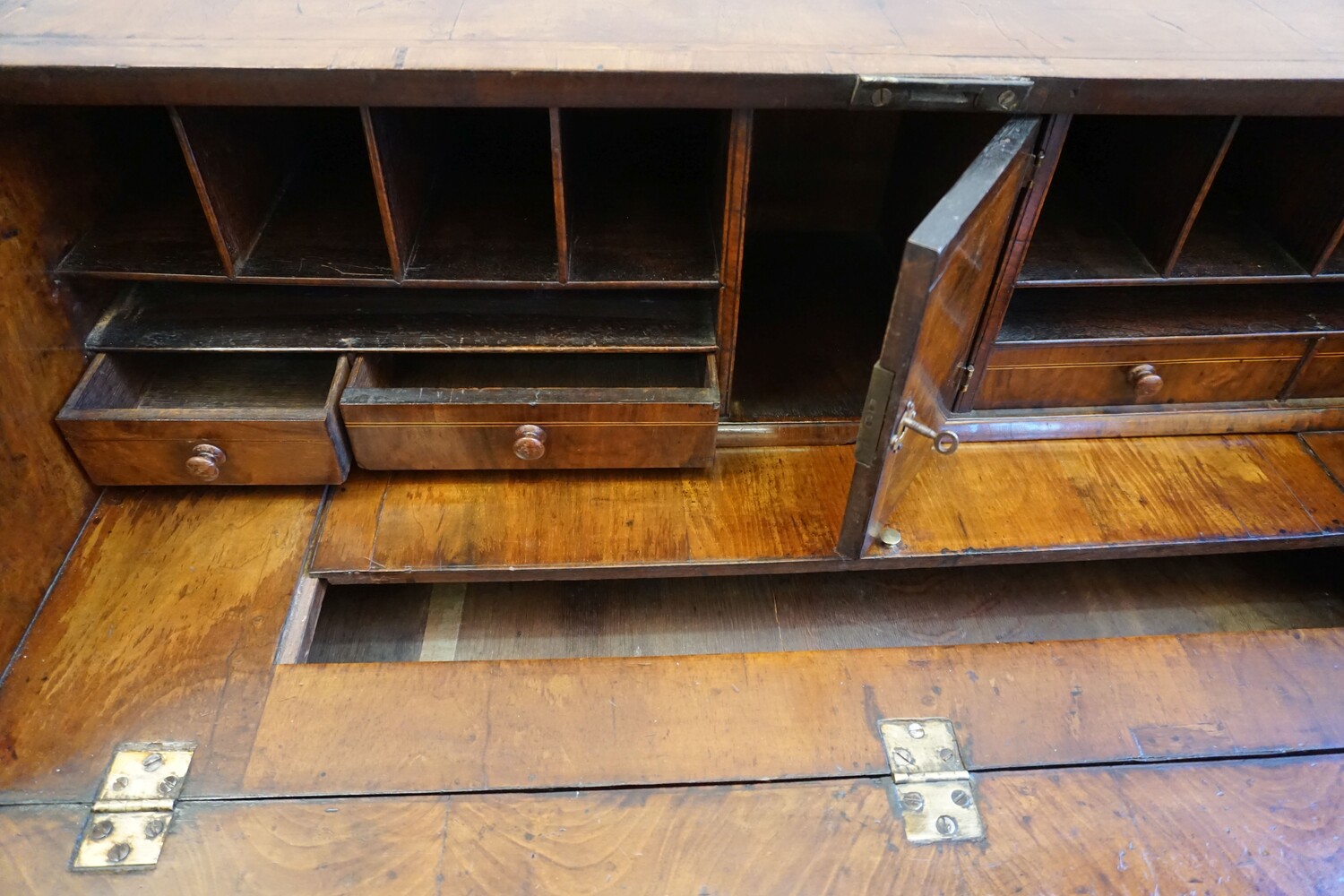 Walnut bureau 18th centurySOLD